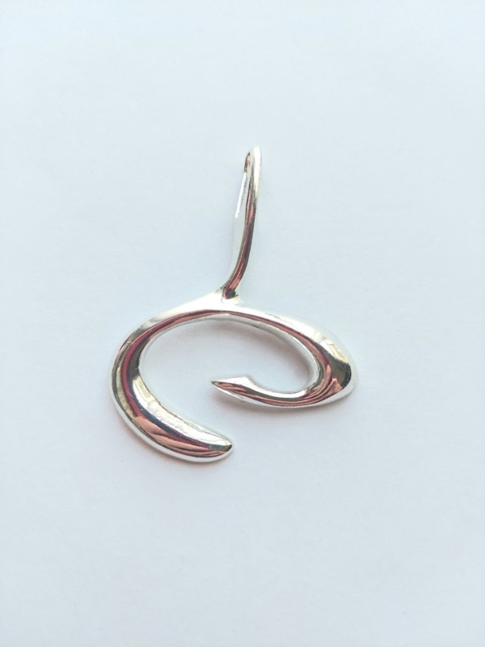 Silver Modern Swirl Pendant - Silver - Premier Design